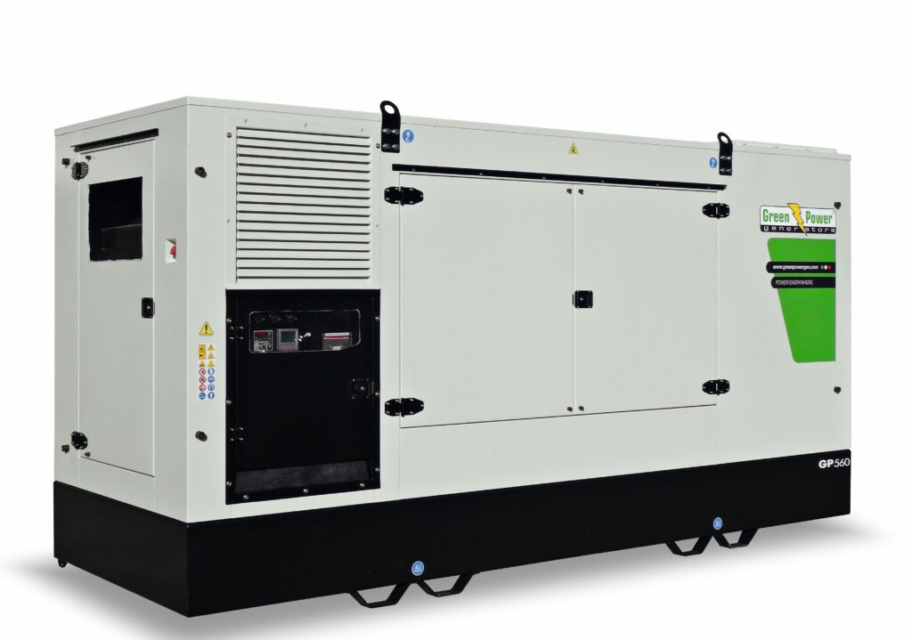 Green Power industrial generator cabinet